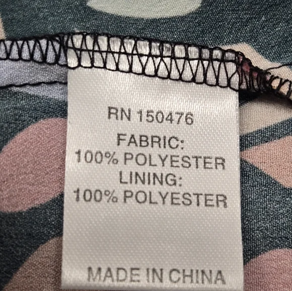 Crosby By Mollie Burch Colorful Butterfly Print Blouse Size S - Picture 10 of 10